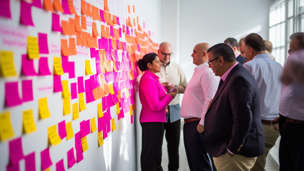 Collaborative Teamwork in a Colorful Brainstorming Session.png