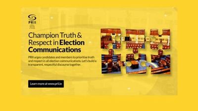Promoting Truth General Election: Champion Truth, Promote Respect